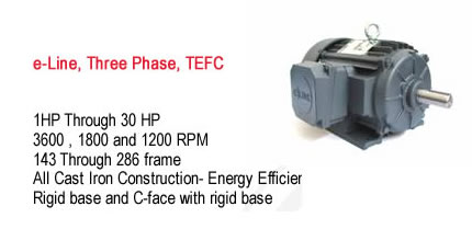 e-Line: 三相全封闭电机